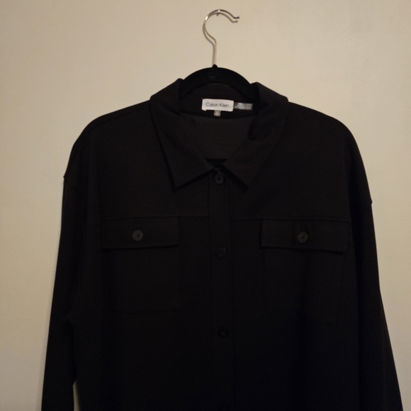 Calvin Klein Women's Essentials Ponte Shacket Size XL - Picture 5 of 13